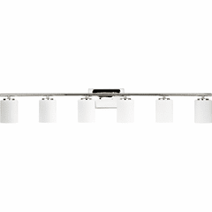 Progress Replay 6-LT Bath Vanity Light - Polished Nickel - P300385-104