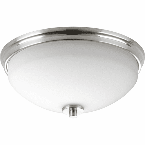 Progress Replay Collection 2-LT 14" Flush Mount - Brushed Nickel - P3423-09