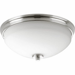 Progress Replay Collection 2-LT 14" Flush Mount - Brushed Nickel - P3423-09