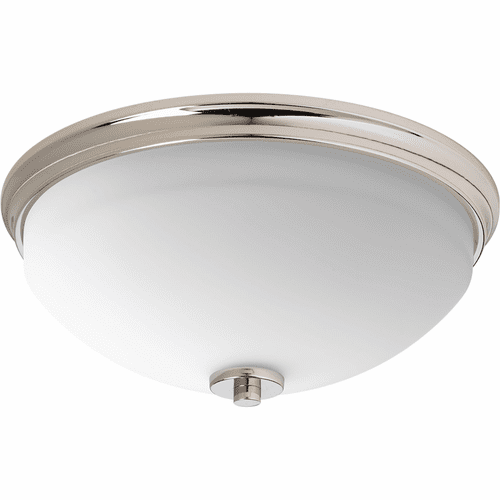 Progress Replay Collection 2-LT 14" Flush Mount - Polished Nickel - P3423-104