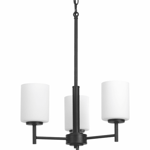 Progress Replay Collection 3-LT Chandelier - Black - P4318-31