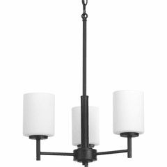 Progress Replay Collection 3-LT Chandelier - Black - P4318-31