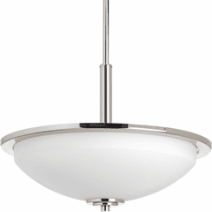 Progress Replay Collection 3-LT Inverted Pendant - Polished Nickel - P3450-104