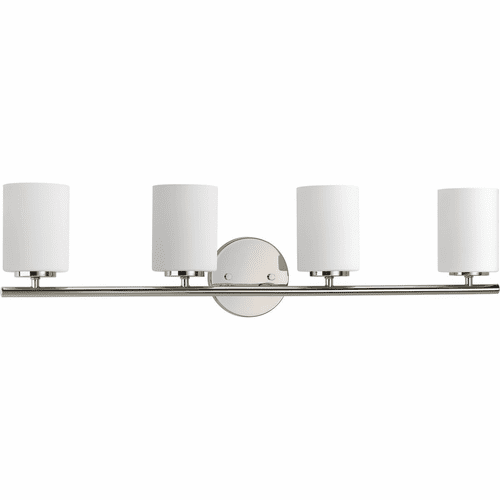 Progress Replay Collection 4-LT Bath Vanity - Polished Nickel - P2160-104