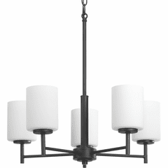 Progress Replay Collection 5-LT Chandelier - Black - P4319-31