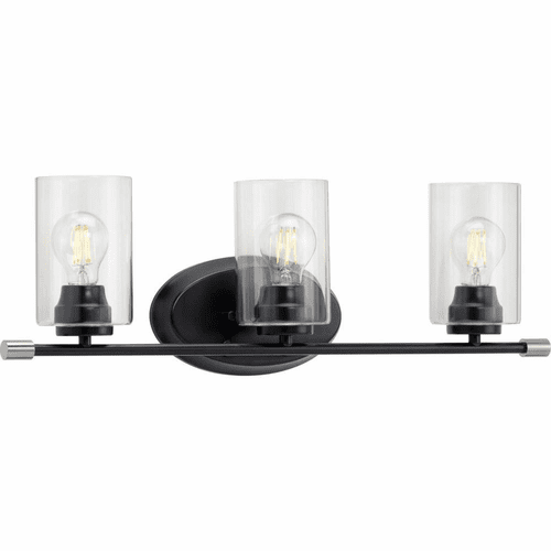 Progress Riley 3-Light 60W Bath Vanity - Black - P300278-031