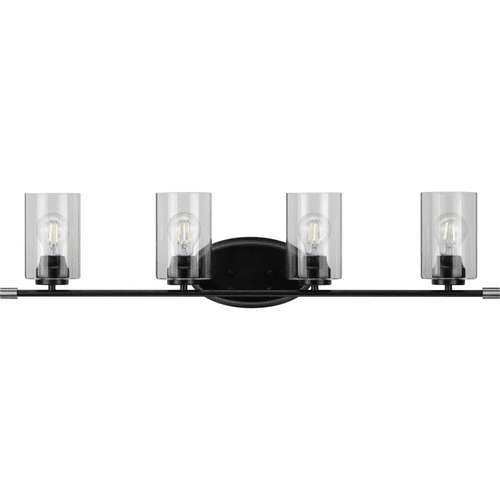 Progress Riley 4-Light 60W Bath Vanity - Black - P300279-031
