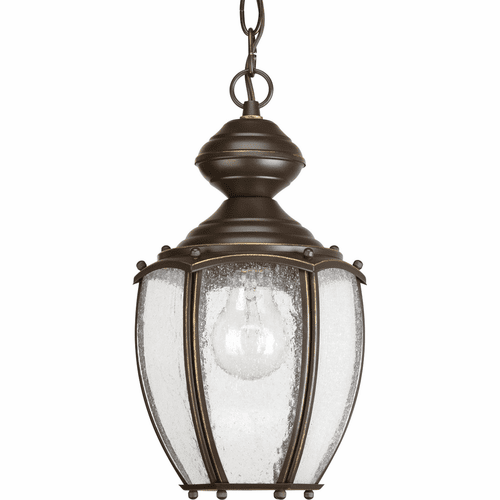 Progress Roman Coach 1-LT Outdoor Hanging Lantern - Antique Bronze - P5565-20