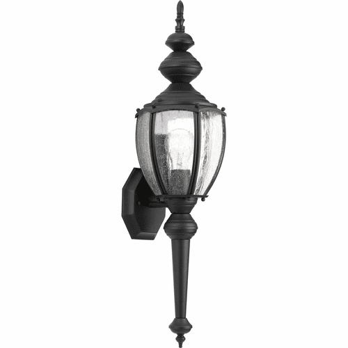 Progress Roman Coach 1-LT Outdoor Medium Wall Lantern - Black - P5767-31