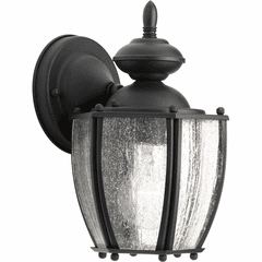Progress Roman Coach 1-LT Outdoor Small Wall Lantern - Black - P5762-31 Progress Roman Coach 1-LT Outdoor Small Wall Lantern - Black - P5762-31