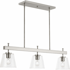 Progress Saffert 3-LT Island Light - Brushed Nickel - P400298-009