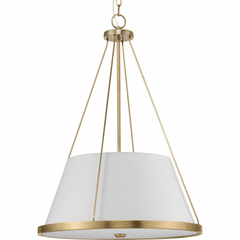 Progress Saffert 3-LT Pendant - Vintage Brass - P500357-163