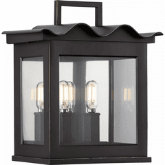 Progress Seamoor 2-LT Outdoor Wall Light - Oil Rubbed Bronze - P560297-108