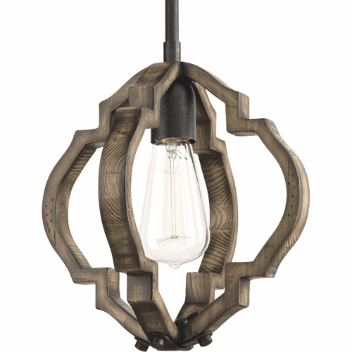 Progress Spicewood Collection 1-LT Mini-Pendant - Gilded Iron - P5318-71