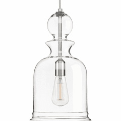 Progress Staunton Collection 1-LT Pendant - Brushed Nickel - P5333-09