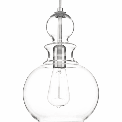 Progress Staunton Collection 1-LT Pendant - Brushed Nickel - P5334-09
