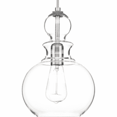 Progress Staunton Collection 1-LT Pendant - Brushed Nickel - P5334-09