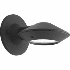 Progress Strata LED Wall Lantern - Black - P560090-031-30K