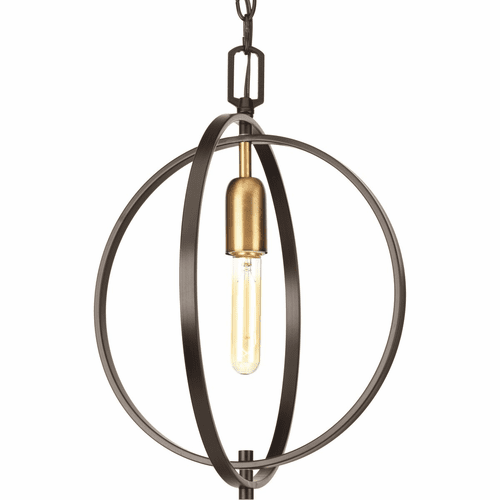 Progress Swing Collection 1-LT Small Pendant - Antique Bronze - P5180-20