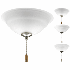 Progress Torino Collection 2-LT Ceiling Fan Light - P2645-01WB Progress Torino Collection 2-LT Ceiling Fan Light - P2645-01WB