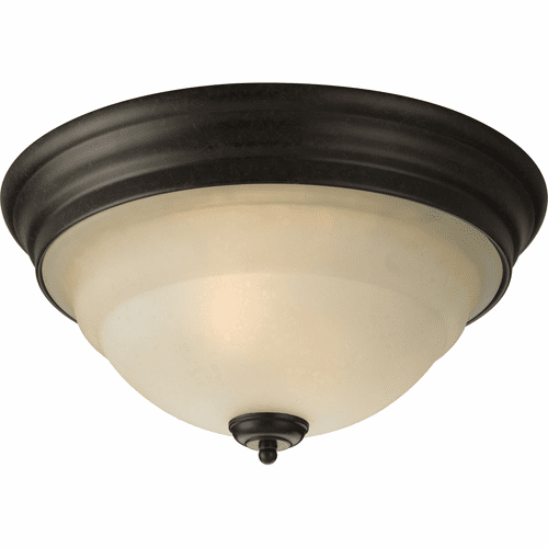 Progress Torino Collection 2LT 145/8" ClosetoCeiling - Forged Bronze - P3184-77