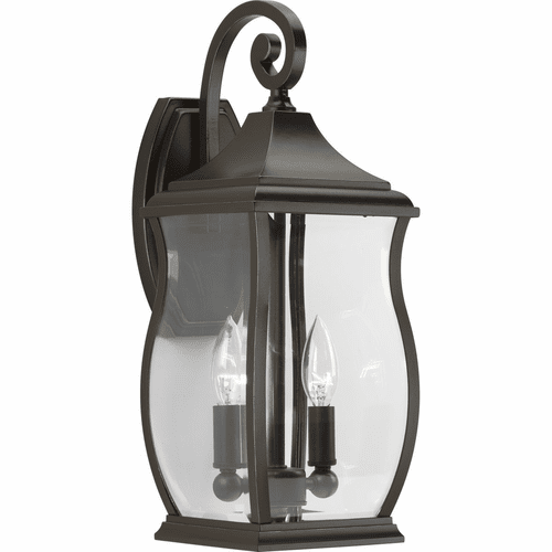 Progress Township 2-LT Outdoor Medium Wall Lantern - Oil Rubbed Bronze - P5693-108