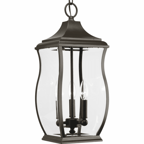 Progress Township 3-LT Outdoor Hanging Lantern - Oil Rubbed Bronze - P5504-108
