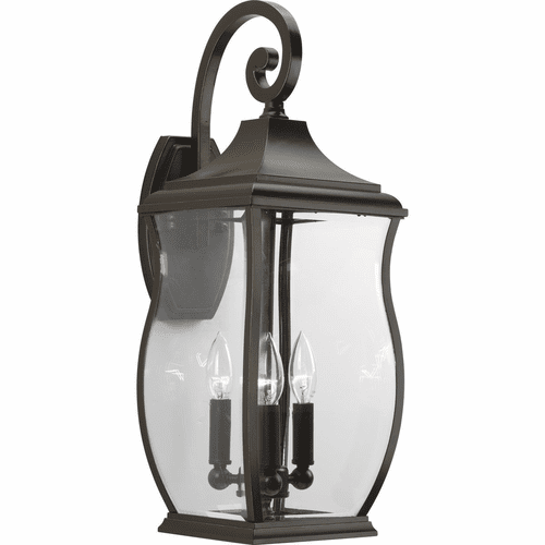 Progress Township 3-LT Outdoor Large Wall Lantern - Oil Rubbed Bronze - P5699-108