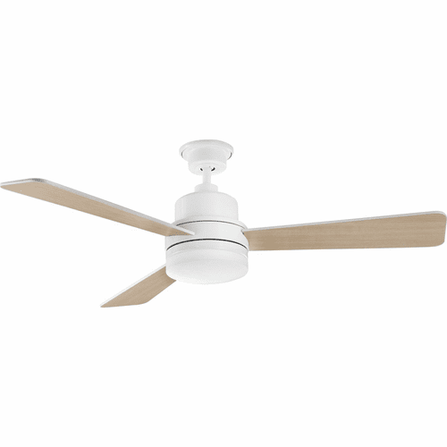 Progress Trevina II Trevina Collection LED 52" 3-Blade Fan - White - P2556-3030K