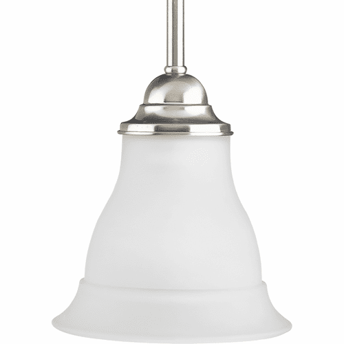 Progress Trinity Collection 1-LT Mini-Pendant - Brushed Nickel - P5096-09