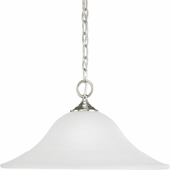 Progress Trinity Collection 1-LT Pendant - Brushed Nickel - P5095-09