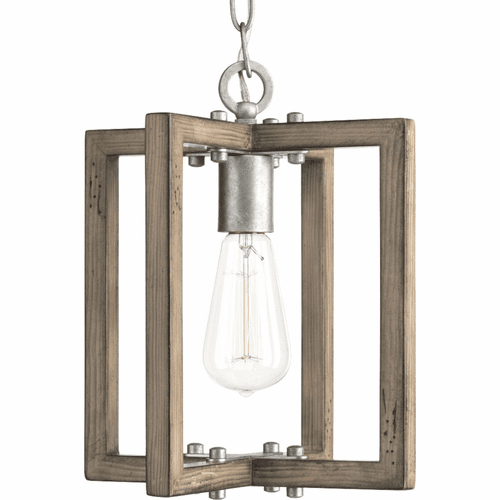 Progress Turnbury Collection 1-LT Mini-Pendant - Galvanized Finish - P5317-141