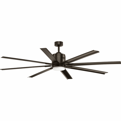 Progress Vast 72" 18W LED Eight-Blade Fan - Antique Bronze - P2550-2030K