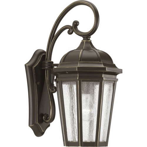 Progress Verdae 1-LT Outdoor Medium Wall-Lantern - Antique Bronze - P560015-020