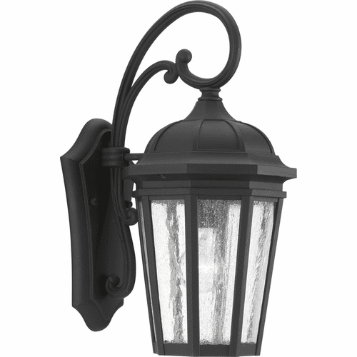 Progress Verdae 1-LT Outdoor Medium Wall-Lantern - Black - P560015-031