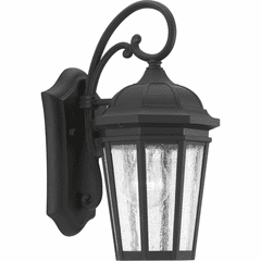 Progress Verdae 1-LT Outdoor Small Wall-Lantern - Black - P560014-031