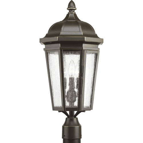 Progress Verdae 3-LT Outdoor Post Lantern - Antique Bronze - P540002-020