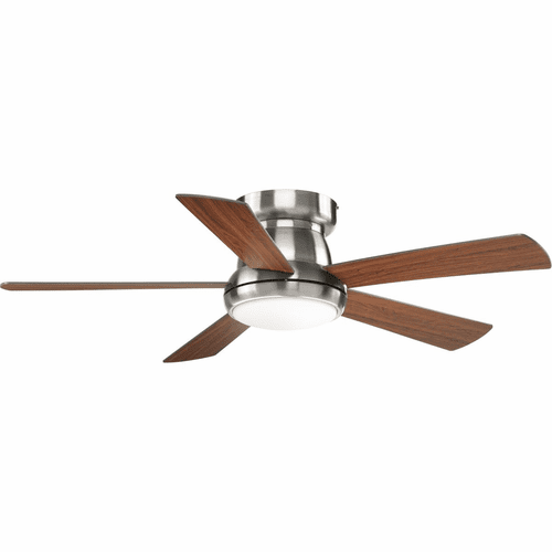 Progress Vox Collection 52" Five-Blade Ceiling Fan - Brushed Nickel - P2572-0930K