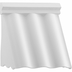 Progress Wakecrest 1-LT LED Outdoor Wall Light - Shelter White - P560300-192-27