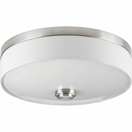Progress Weaver LED 1-LT 10" LED Flush Mount - Brushed Nickel - P3610-0930K9