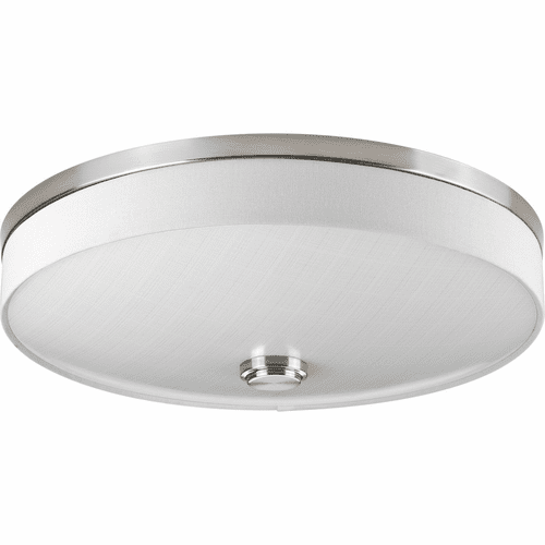 Progress Weaver LED 2-LT LED 16" Flush Mount - Brushed Nickel - P3611-0930K9