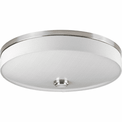 Progress Weaver LED 2-LT LED 16" Flush Mount - Brushed Nickel - P3611-0930K9