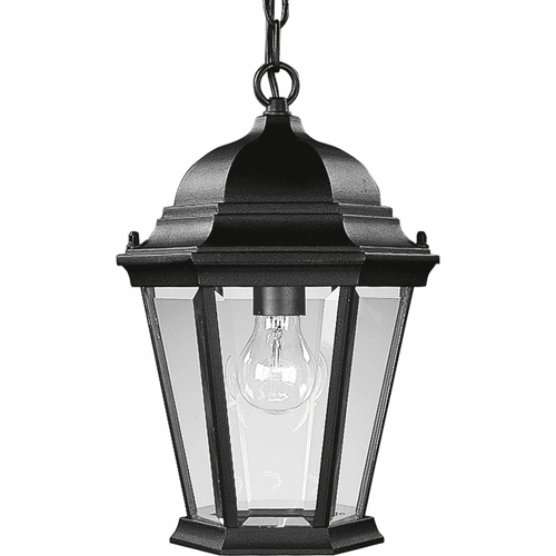 Progress Welbourne 1-LT Outdoor Hanging Lantern - Textured Black - P5582-31
