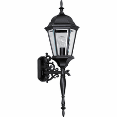 Progress Welbourne 1-LT Outdoor Large Wall Lantern - Textured Black - P5684-31 Progress Welbourne 1-LT Outdoor Large Wall Lantern - Textured Black - P5684-31
