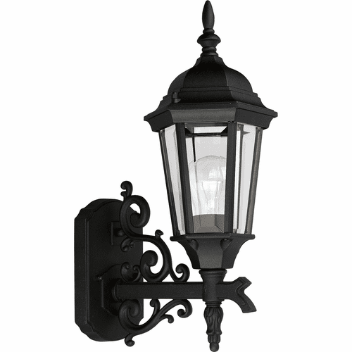 Progress Welbourne 1-LT Outdoor Small Wall Lantern - Textured Black - P5681-31
