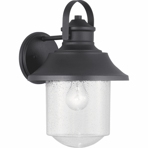 Progress Weldon 1-LT Outdoor Large Wall Lantern - Black - P560121-031