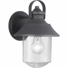 Progress Weldon 1-LT Outdoor Medium Wall Lantern - Black - P560120-031