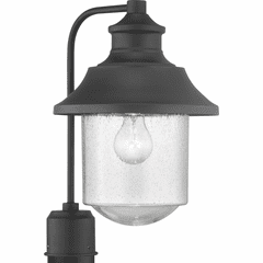 Progress Weldon 1-LT Outdoor Post Lantern - Black - P540019-031