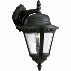 Progress Westport 1-LT Outdoor Medium Wall Lantern - Textured Black - P5863-31 Progress Westport 1-LT Outdoor Medium Wall Lantern - Textured Black - P5863-31