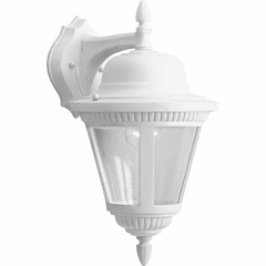 Progress Westport 1-LT Outdoor Medium Wall Lantern - White - P5863-30 Progress Westport 1-LT Outdoor Medium Wall Lantern - White - P5863-30